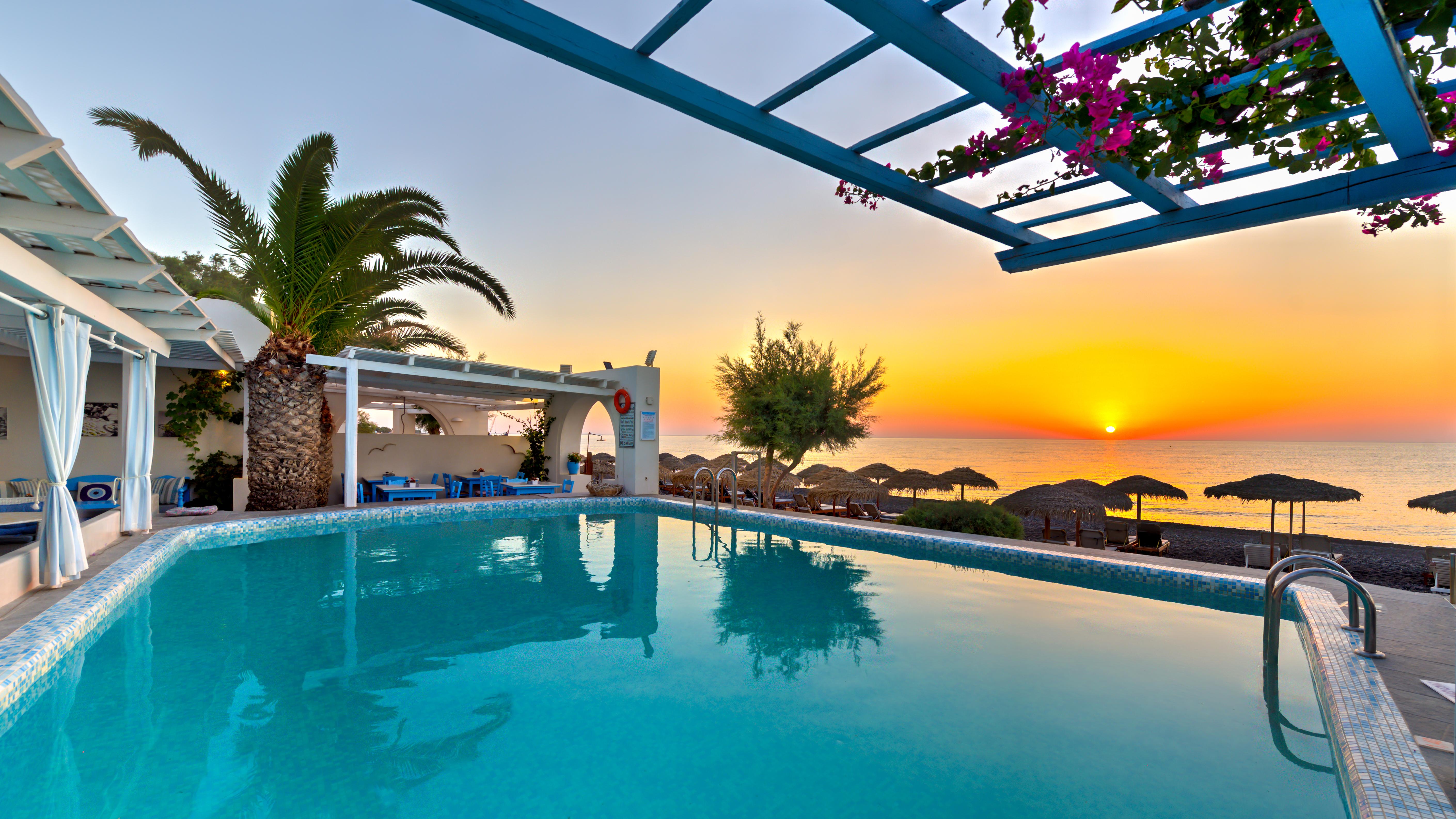 Sigalas Beach Hotel Kamári Zewnętrze zdjęcie